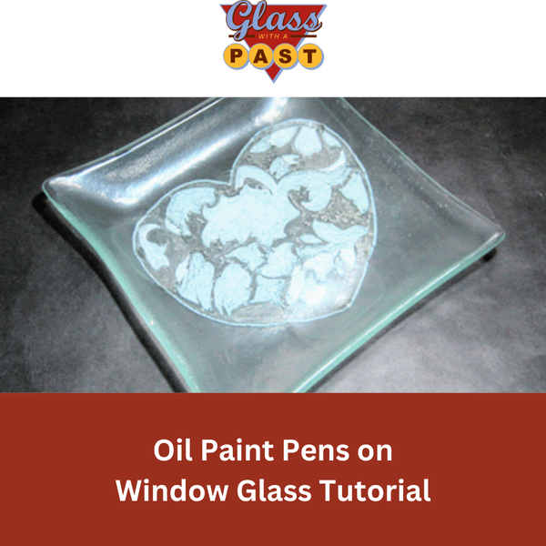 Oil Paint Pens on Window Glass Experiment and Tutorial