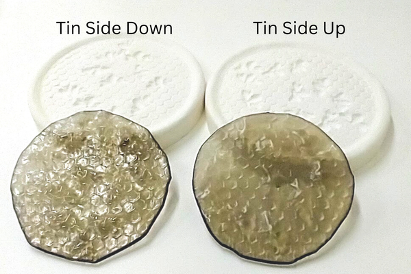 Fusing Tin Side up or down