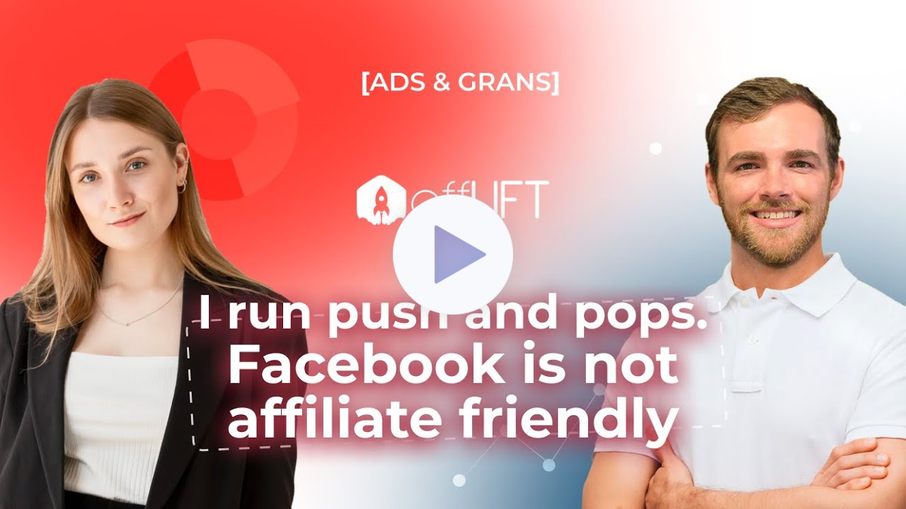 Luke Kling explains why he choose push and pops instead of Facebook for ad campaigns [Ads&Grans]