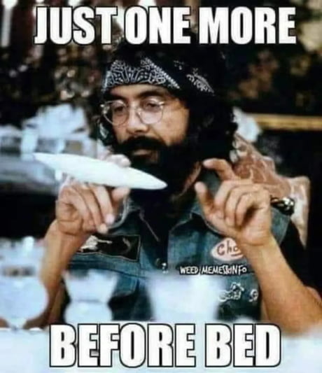 "Just one more" before bed