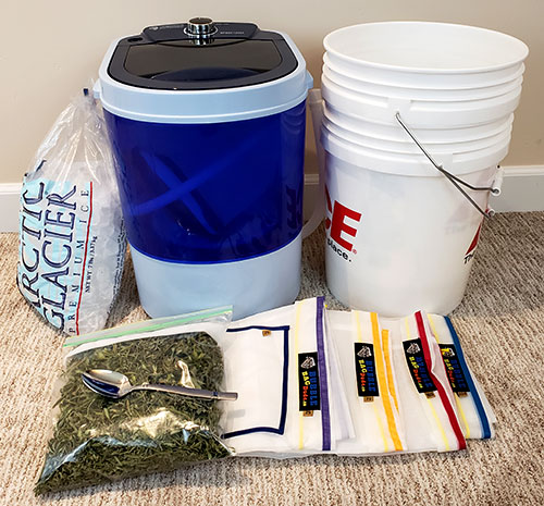 Get the stuff you need to make bubble hash!