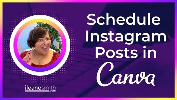 Schedule Instagram with Canva