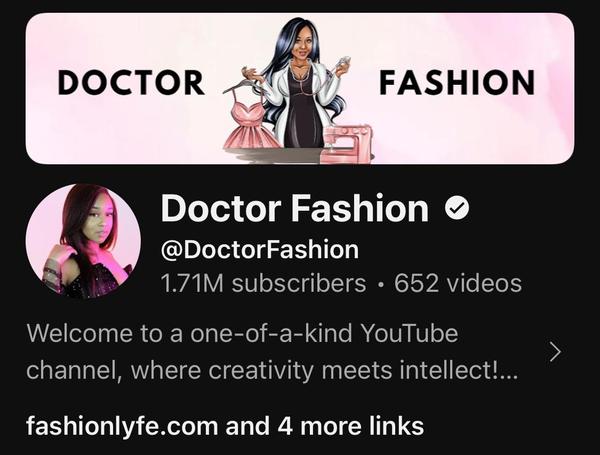 Doctor Fashion on YouTube