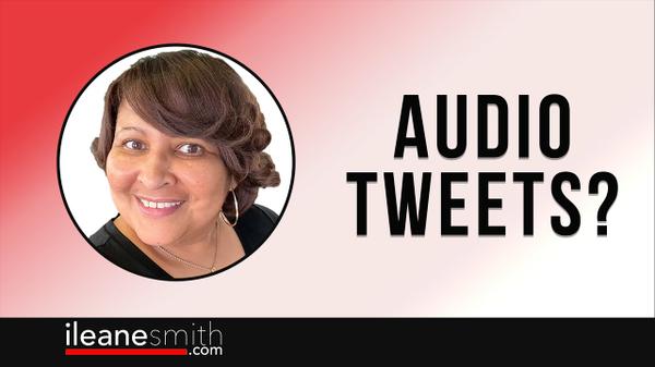 Audio Tweets