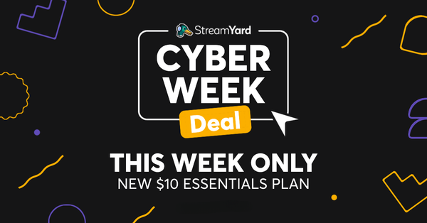 Streamyard Essentials Plan