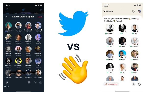 Twitter Spaces VS Clubhouse Video