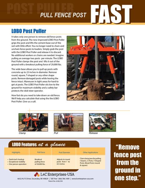 LOBO Pull post fast.