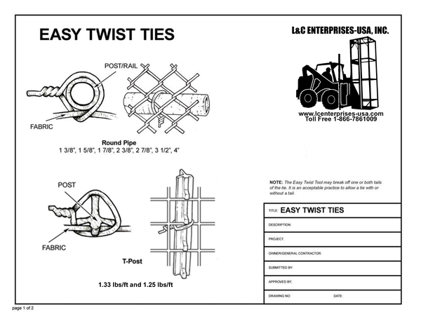 Chain Link Fence Ties
