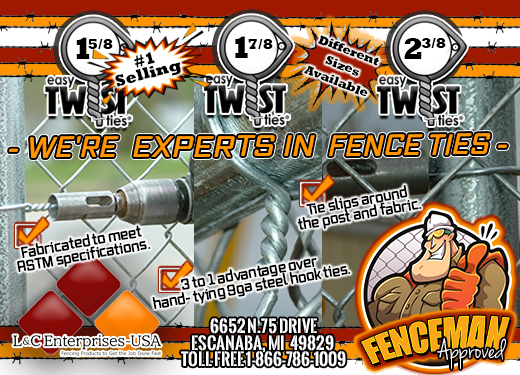 Chain Link Fencing.