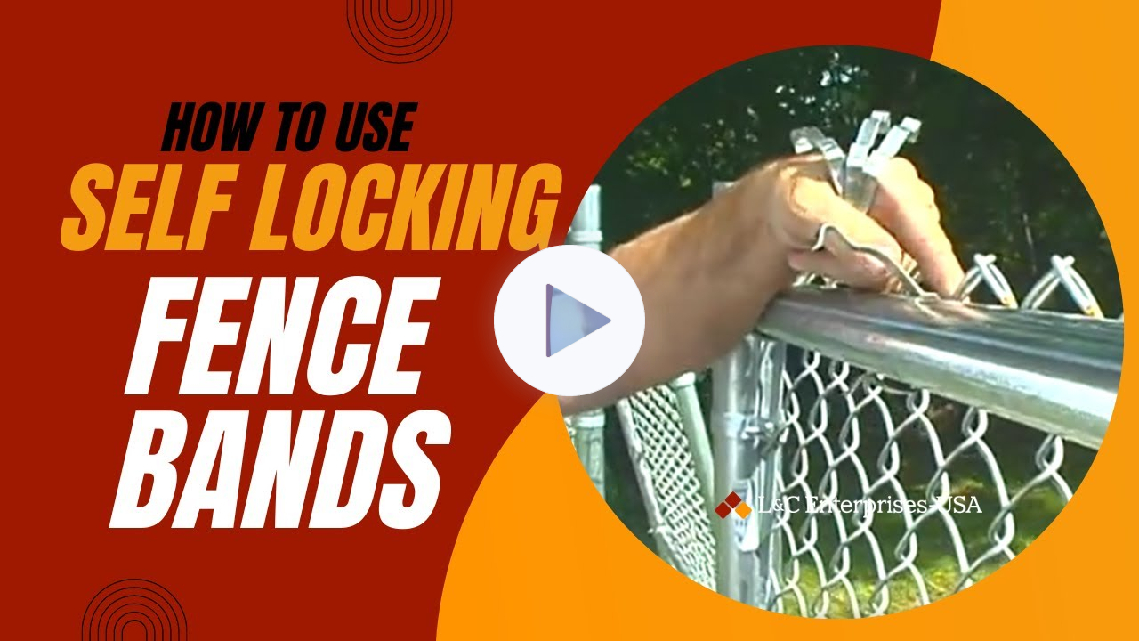 How to Use Self-Locking Fence Bands