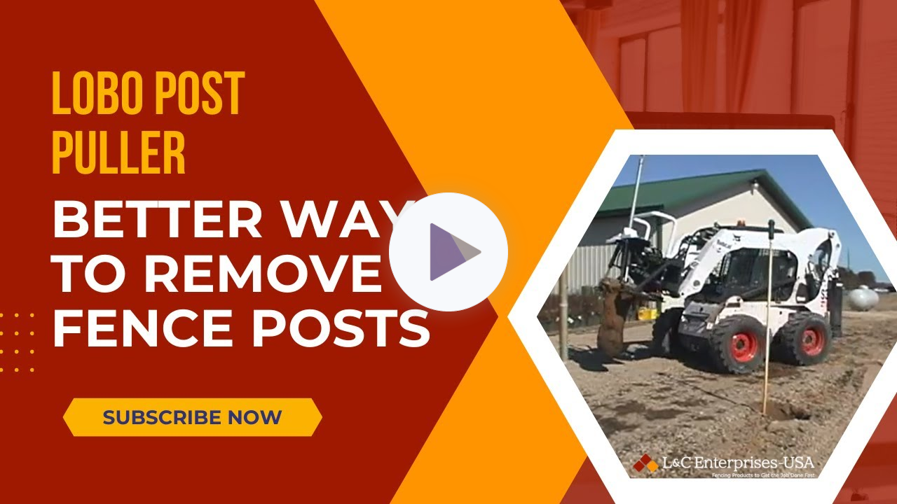 LOBO Post Puller - Better Way to Remove Fence Posts