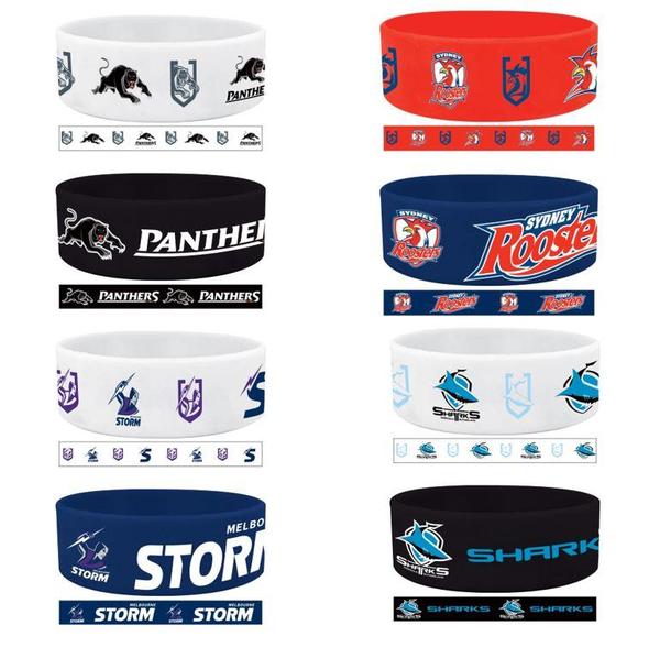NRL Supporter Wrist Bands
