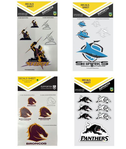 NRL Mini Heritage Decals