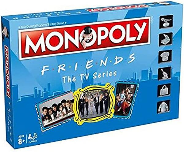 Friends TV Show Edition Monopoly The Fast Dealing Property Trading Board Game