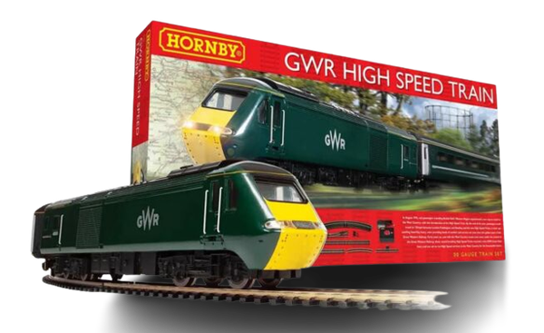 Hornby GWR High Speed 00 Gauge Locomotive 1:76 Scale Model Train Set
