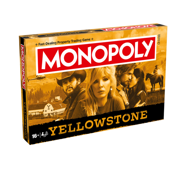 Monopoly Yellowstone Edition Fast Dealing Property Trading Board Game Ages 16+