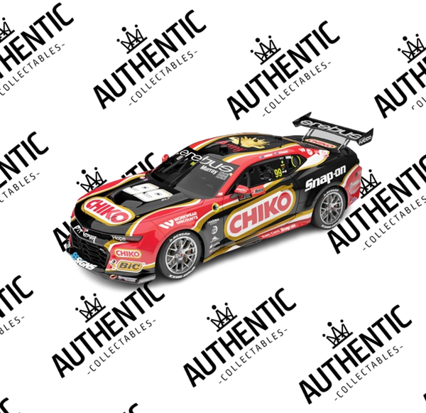 PRE ORDER $50 DEPOSIT - 2025 Bathurst 1000 #99 Cooper Murray / Jobe Stewart Erebus Motorsport Chevrolet Camaro ZL1 1:18 Scale Die-cast Model Car (FULL PRICE - $299.00*)
