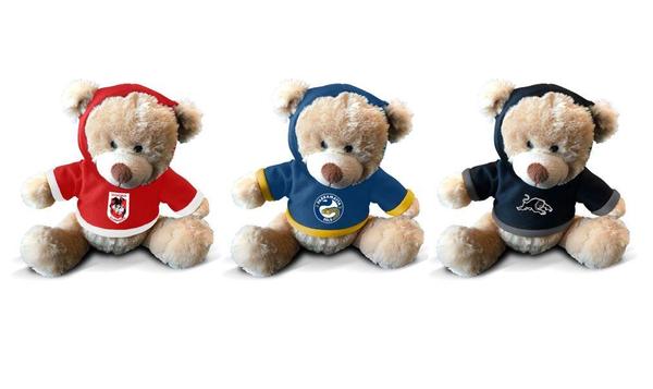 NRL Teddy Bears With Hoodie