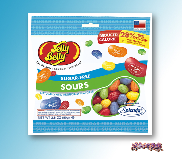 80g Packets Jelly Belly Sugar Free Sours Jelly Bean Mix