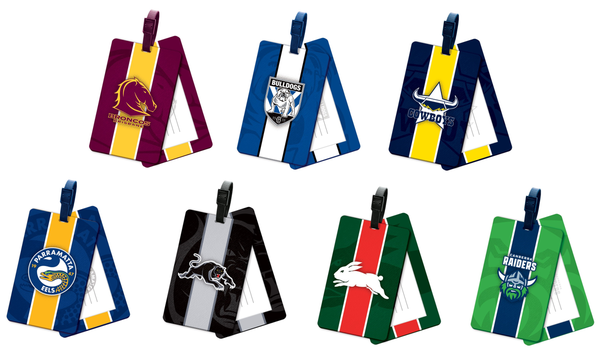 NRL Kids Rubber Bag Tag