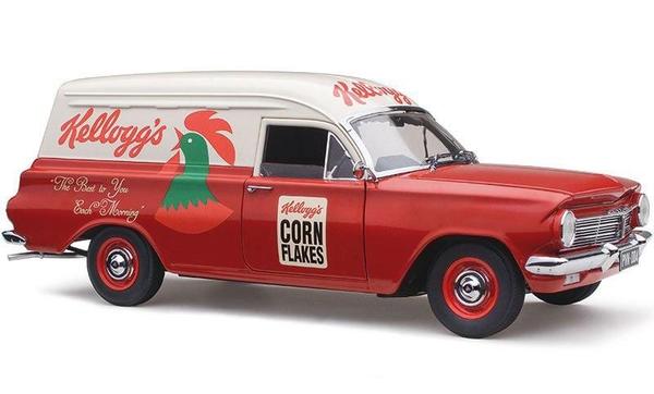 PRE ORDER - Holden EH Panel Van Tastes Of Australia Collection #4 Kellogg's Cereal 1:18 Scale Die Cast Model Car (FULL PRICE - $289.00)