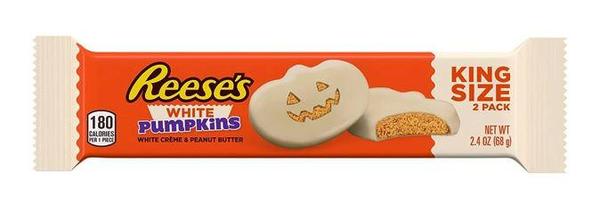 Reese's Reeses White Pumpkins Chocolate Peanut Butter 68g Packet