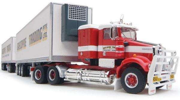 PRE ORDER $50 DEPOSIT - Highway Replicas Gascoyne Pty Ltd Freight Road Train 1:64 Scale Die Cast Model Truck With Additional Freight Trailer (FULL PRICE - $278.00)