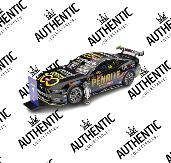 PRE ORDER $50 DEPOSIT - 2025 Bathurst 1000 Winner #100 Matthew Payne / Garth Tander Penrite Racing Ford Mustang GT 1:18 Scale Model Car (FULL PRICE - $299.00*)