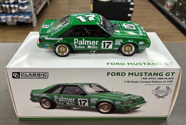 1985 ATCC 2nd Place Dick Johnson Ford Mustang GT 1:18 Scale Die Cast Model Car