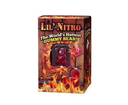 Lil' Nitro The World's Hottest Gummy Bear! Warning Hot Adults 18+ Only 3g Bear