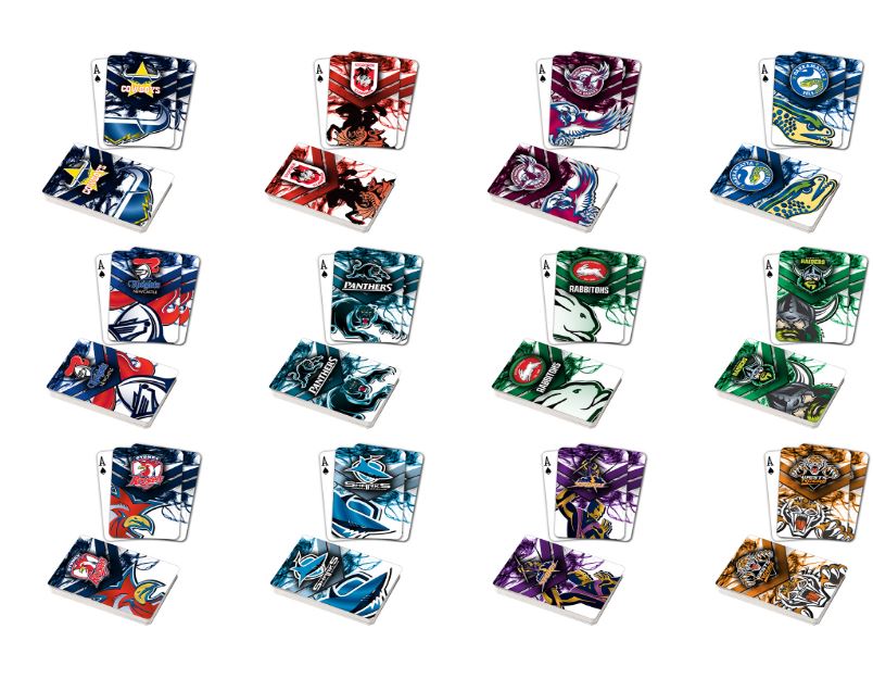 NRL Team Deck Of Playing Cards