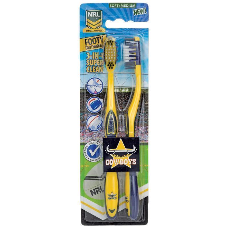 NRL Cowboys Toothbrushes