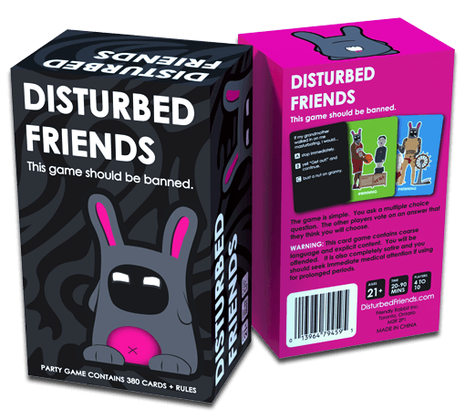 Disturbed Friends - Party Card Game With Explicit Content