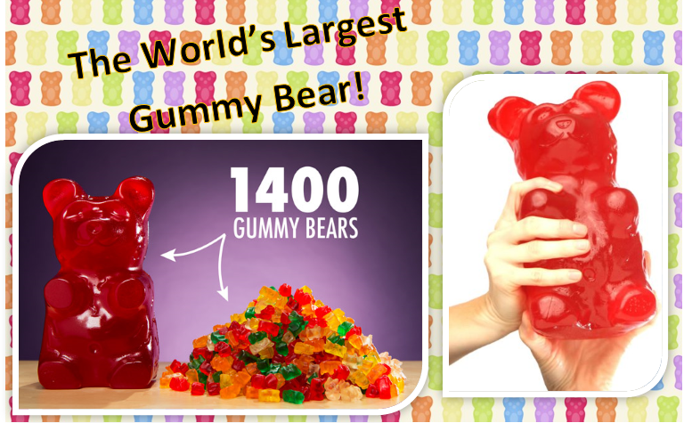 Giant 5 Pound Gummy Bear