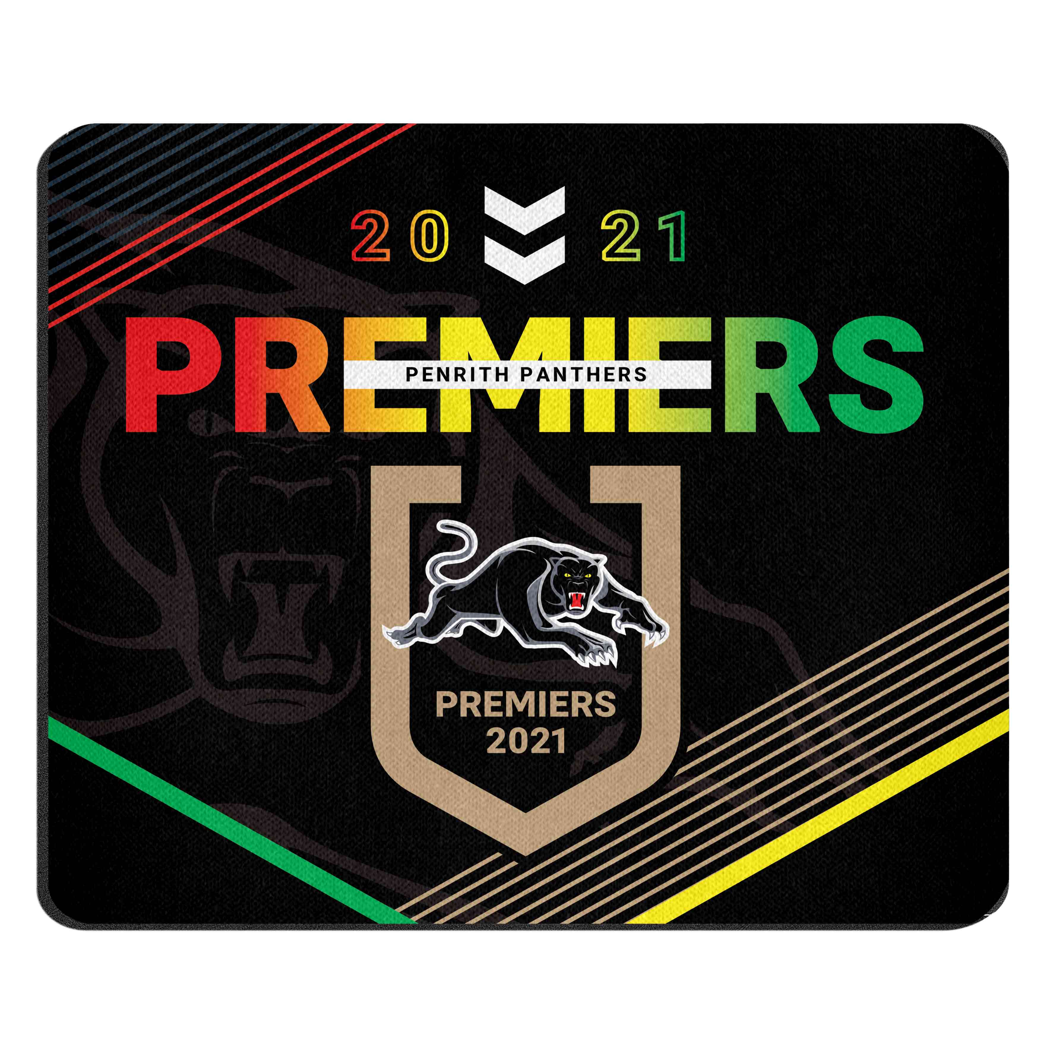 Penrith Panthers 2021 NRL Premiers Computer Mouse Mat Pad