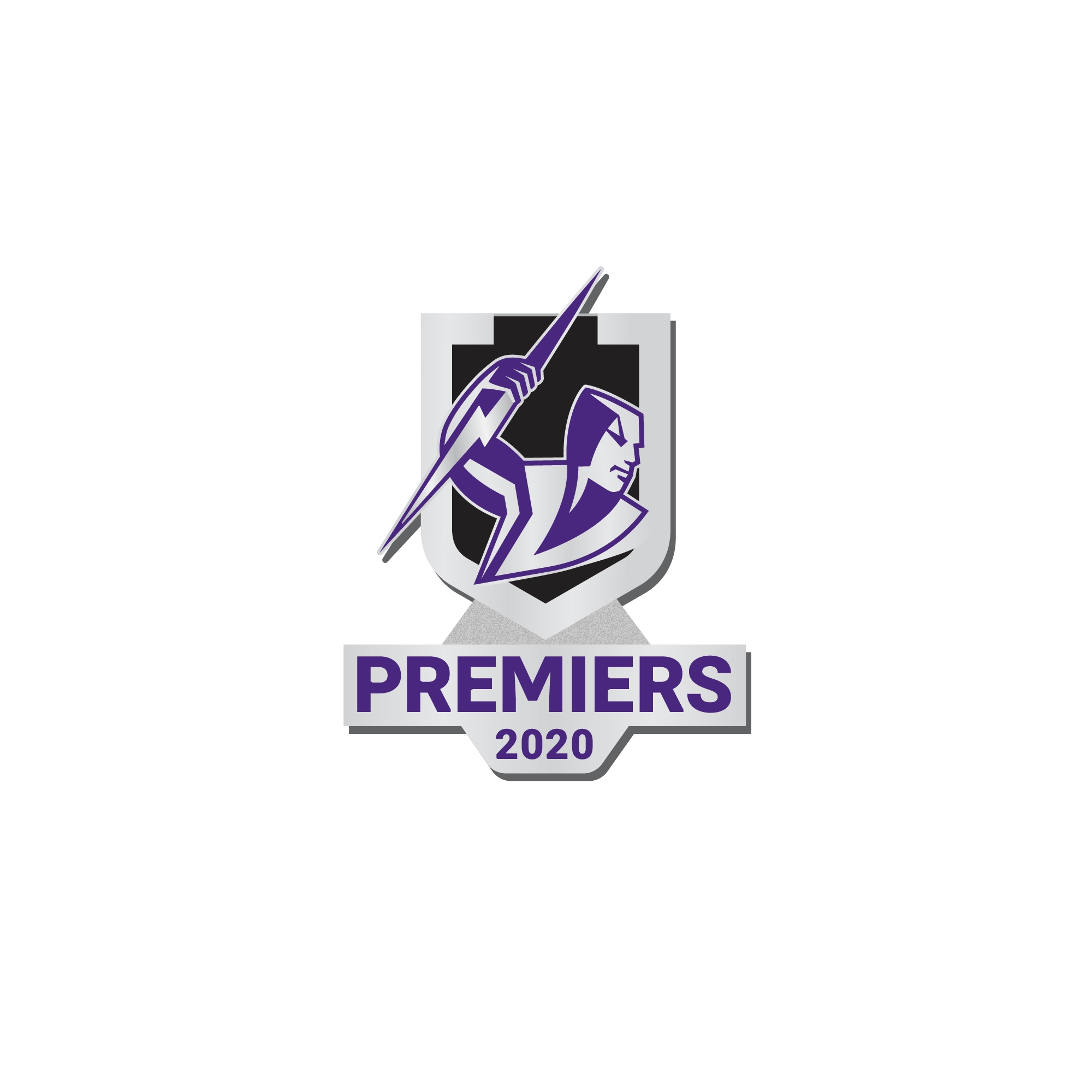 Storm Premiers Logo Pin