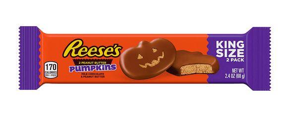 Reese's Reeses Pumpkins 2 Milk Chocolate & Peanut Butter 68g Packet