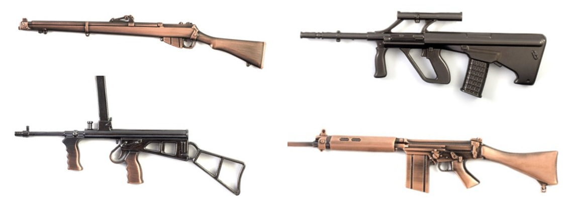 Miniature Model Guns
