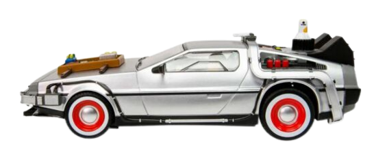 Scalextric Back To The Future Part 3 DeLorean Time Machine 1:32 Scale Slot Car
