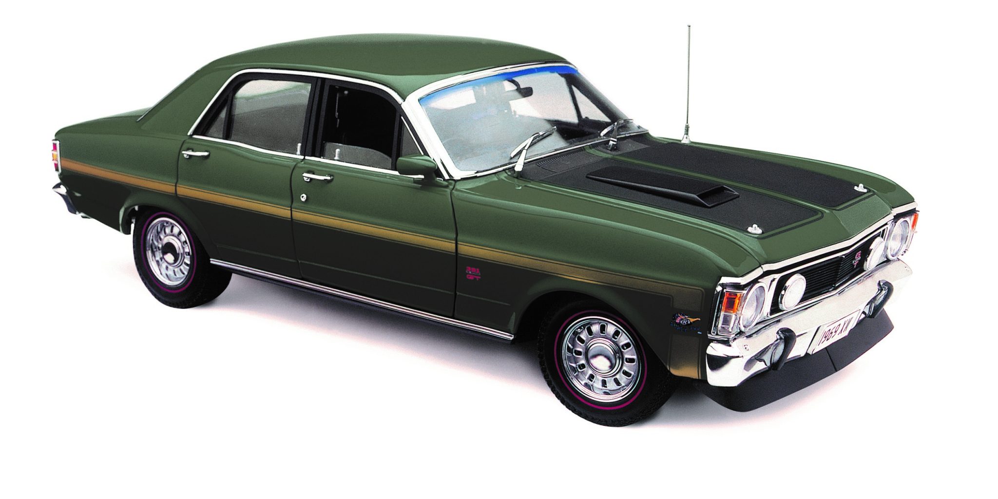 PRE ORDER - Ford XW Falcon GT-HO Phase II Reef Green Diecast 1:18 Scale Model Car (FULL PRICE - $279.00)