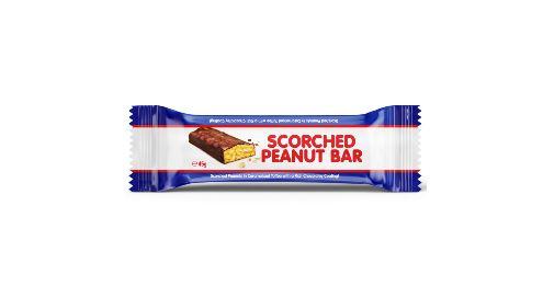 Scorched Peanut Scorched Peanuts in Caramelised Toffee With Rich Chocolatey Coating 45g Bar
