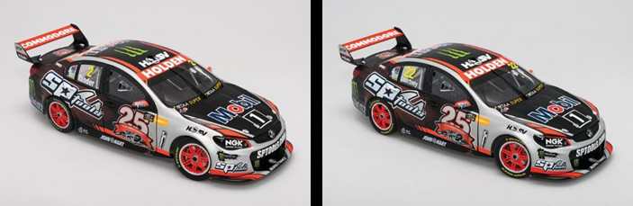 Tander and Courtney HRT 25th Anniversary Livery