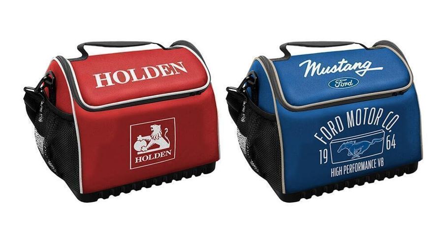 Holden & Ford Large Insulated Hard Base Cooler Bag Esky