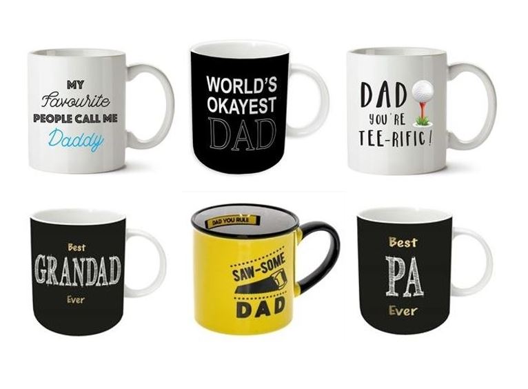Assorted Father's Day Mugs