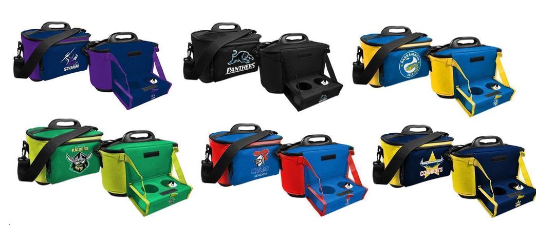 NRL Team Cooler Bag With Tray