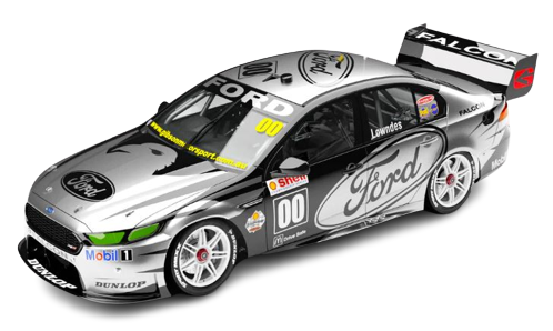 PRE ORDER $50 DEPOSIT - 2002 Green -Eyed Monster Tribute Livery #00 Ford FGX Falcon Supercar Imagination Project Edition 3 1:18 Scale Model Car (*FULL PRICE -
$275.00*)