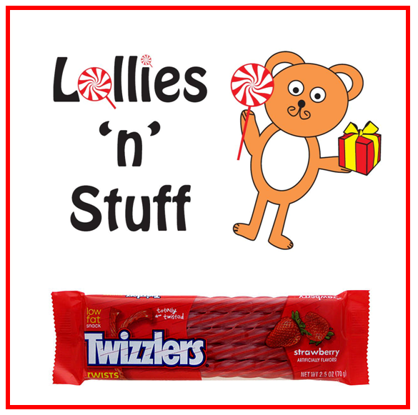 Strawberry Twizzlers 70g Packets