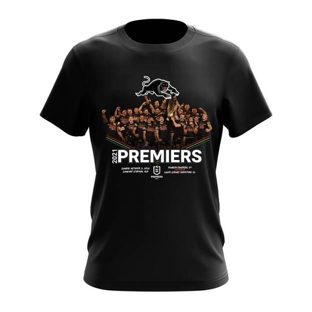 2021 NRL Premiers Photo T-Shirt