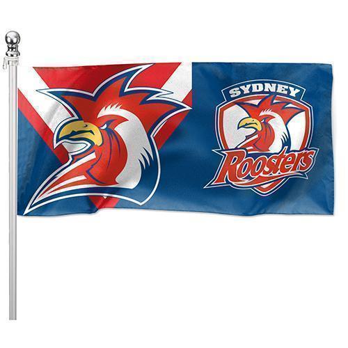 NRL Roosters Pole Flag 