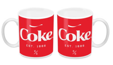 Coca Cola Coke Est 1886 330ml Ceramic Coffee Mug Tea Cup